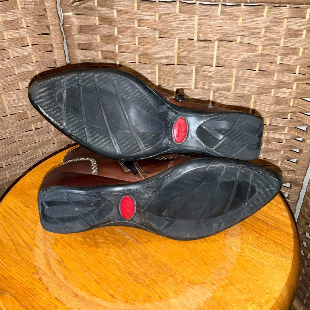 Pikolinos Leather Stitched Ankle Boots - Picture 6 of 12